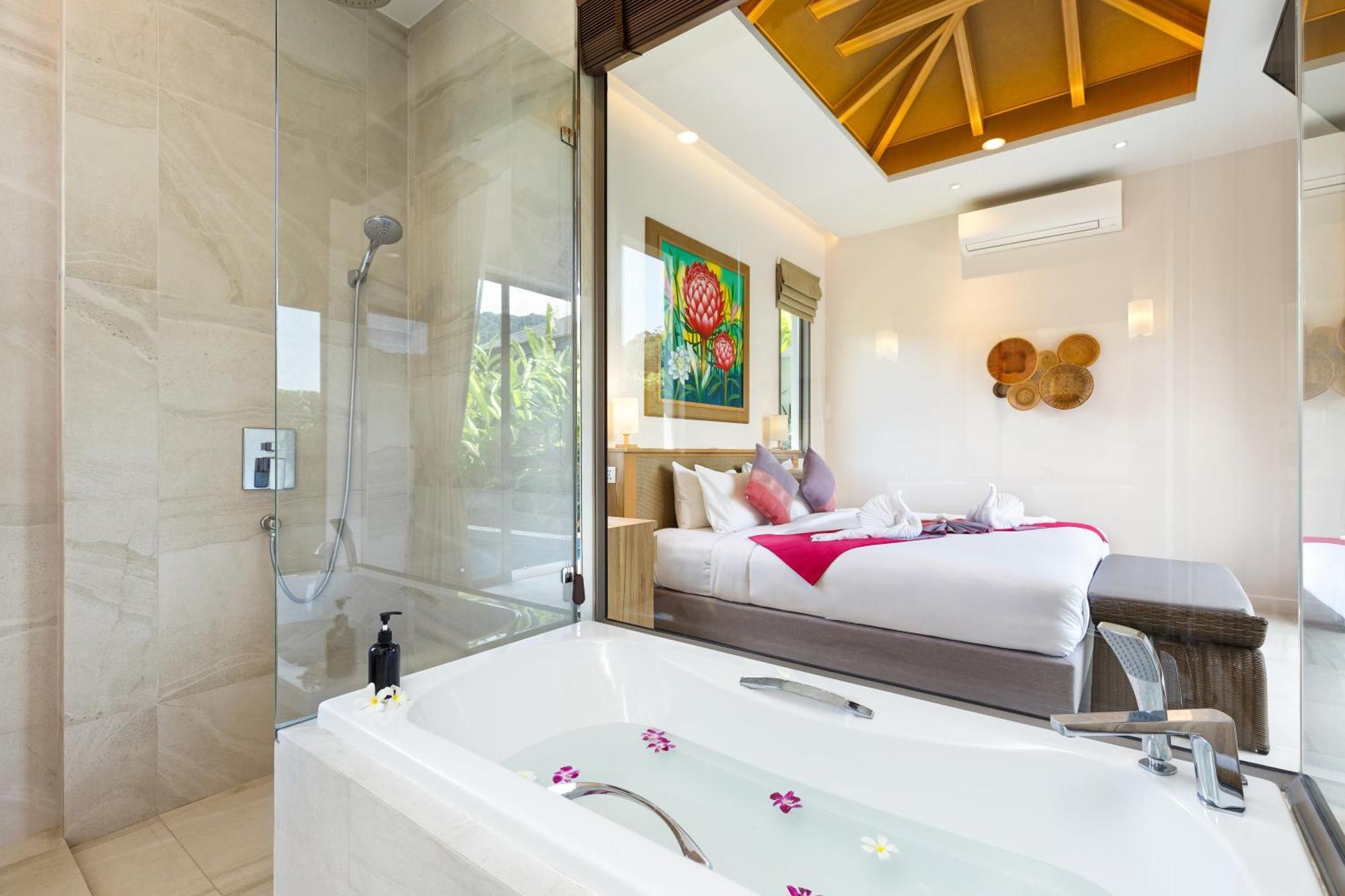 Resort Boutique 2Br Villa Dalaa 4, Private Pool, Full Service, 5 Min Drive Kamala Beach Exterior photo