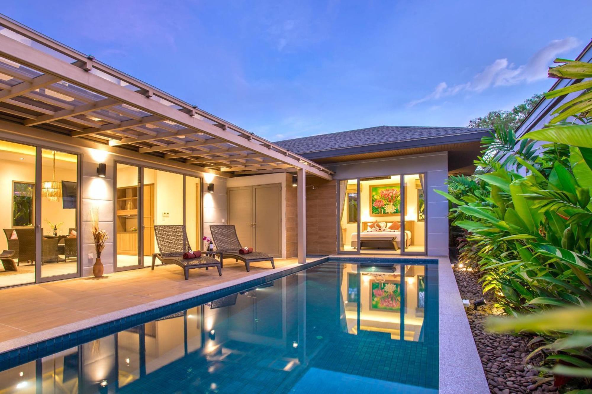Resort Boutique 2Br Villa Dalaa 4, Private Pool, Full Service, 5 Min Drive Kamala Beach Exterior photo